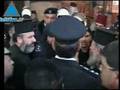 Broom Scuffle In Bethlehem's Church of the Nativity