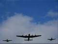 BBMF Duxford overhead lanc, spitfires, hurricanes and Dakota