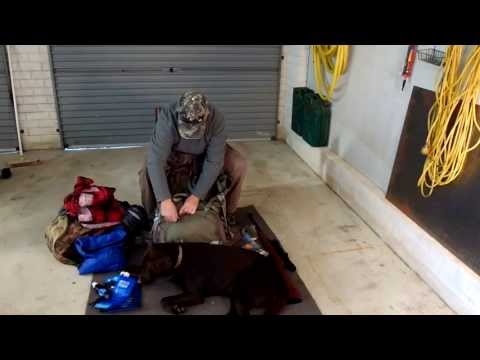 how to pack for a hunting trip