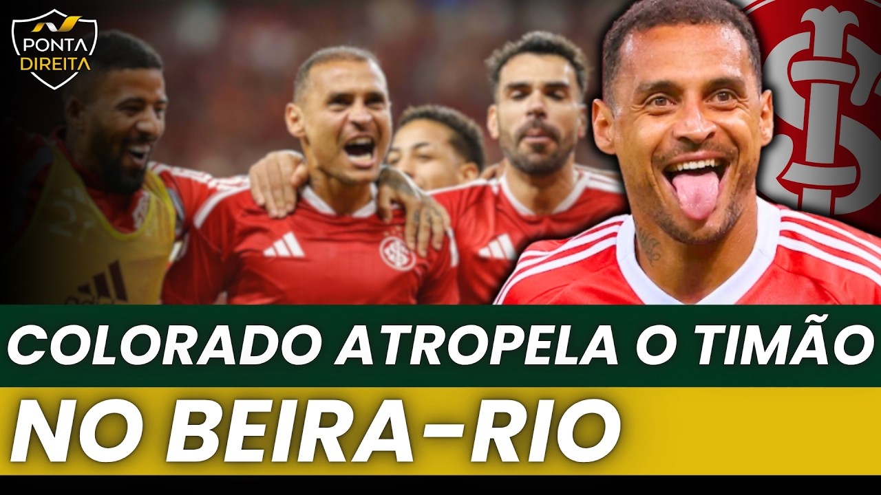 Fim da zika colorada: Inter abre grande vantagem sobre o Timão na Copa do Brasil