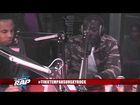 Gros Freestyle de Tinie Tempah avec Sadek, S-Pri Noir et Tito prince en live dans Planète Rap.