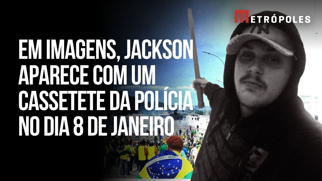 Moraes manda PF prender condenado do 8/1 que portava cassetete da polícia