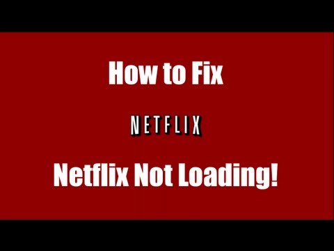 how to fix netflix