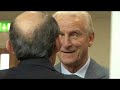 Trapattoni arrives to FAI press conference