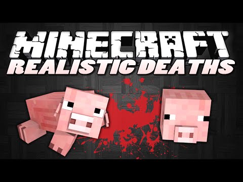 Minecraft Mods | REALISTIC DEATHS MOD |