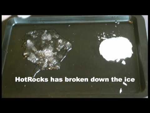 how to dissolve ice with salt