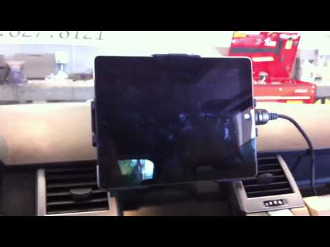 2009 Range Rover Sport Ipad 2 install Clip Mount Al & Ed’s Beverly Hills, CA