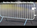 Barrière Vauban - Barrière de sécurité - Mobilier urbain Emrodis