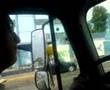 manejando el freightliner