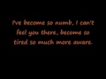 Numb~Linkin Park [Lyrics]