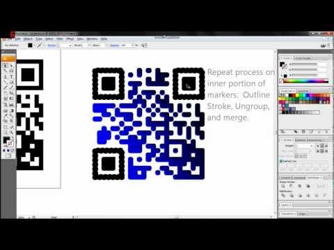 how to convert qr code to vector