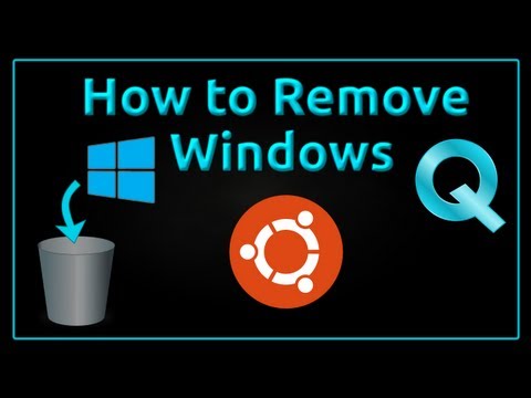 how to remove ubuntu from windows