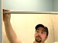 Moen DN2155CH 5 Decorative Curved Shower Rod Set, Chrome