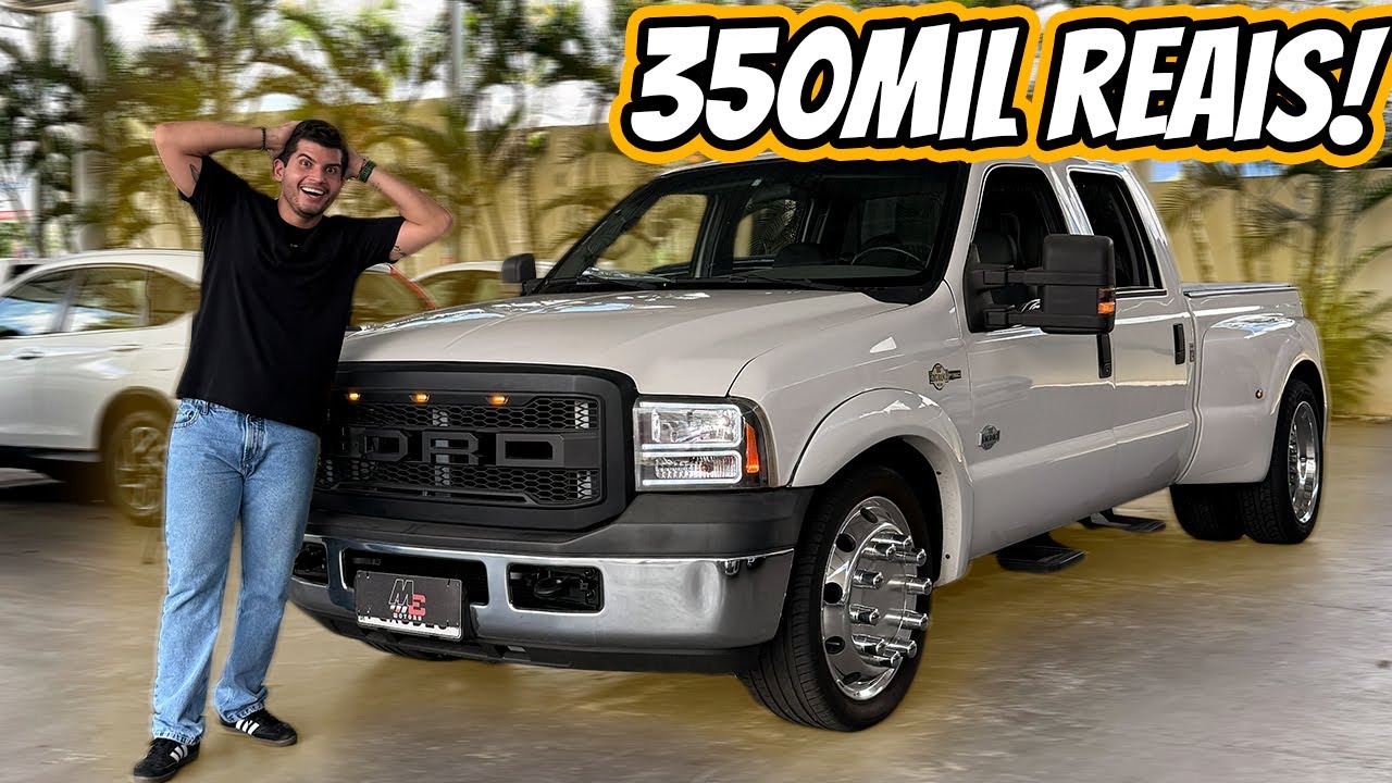 Ford F-350 Tropical com rodado duplo e cabine dupla!