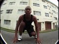 stu making fun of kobe jumping over an auston martin