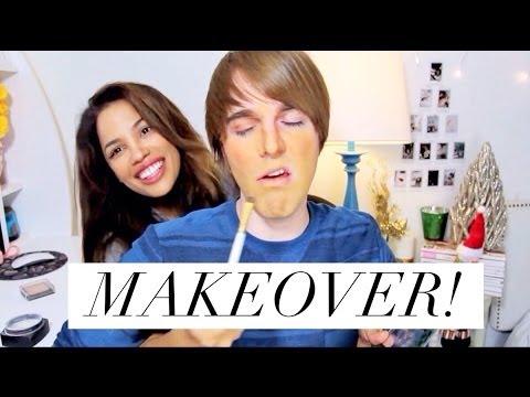 NO ARMS MAKEUP CHALLENGE! ft SHANE DAWSON
