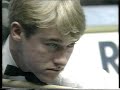 Stephen Hendry on his way to the 1993 UK Championship Final