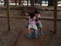 Taiga and Leon in Arisugawa park Nov 15th 2008