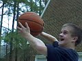 Patrick Waivers dunking Patrick Waivers dunking
