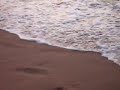 Tide coming in at Hanalei Bay