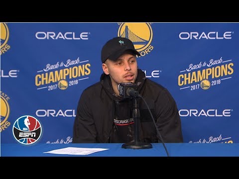 Video: Steph Curry on getting in zone, 41-point night: 'You don't see anything but the rim' | NBA Sound