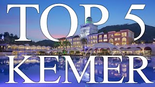 TOP 5 BEST all-inclusive resorts in KEMER Turkey 2