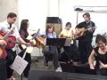 TSA's Jr. Advanced Guitar class rehearsal for First Friday 11/6/09