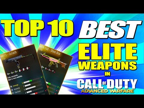 how to obtain elite weapons in advanced warfare