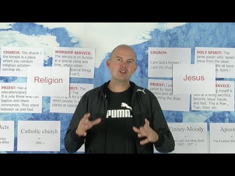 Lesson 2 - Religion or Jesus - The Pioneer School