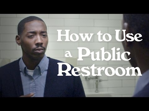 how to use the bathroom