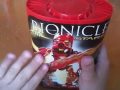 Adam DiMaio showing Bionicle Stars Tahu