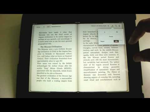 how to define in ibooks