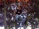 Lmaooo so yeah, I sound like a guy, but as you can see, Johnny can`t get down from a freaking tree that`s like, about a little less than 20 feet tall. Hahaaa