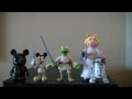 Disney Muppets Star Wars Kermit The Frog as Luke Skywalker and Miss Piggy as Princess Leia Organa