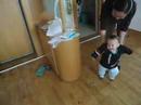 Thomas the budding football star
