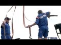 Tayler Malsam with Chip Hanauer at Hydroplane Test