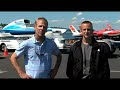 Tayler Malsam with Chip Hanauer at Hydroplane Test