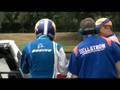 Tayler Malsam with Chip Hanauer at Hydroplane Test