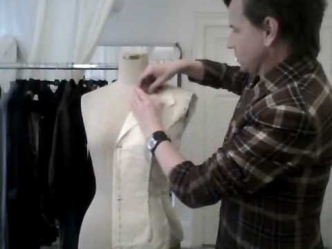 notched - Info on my new online fashion course at http://ScandinavianTailoring.com/fashion --- Showing how to use anti-industrial tailoring techniques. Made as a part ...