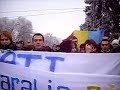 protest anti comunist la chisinau 24 decembrie 2007