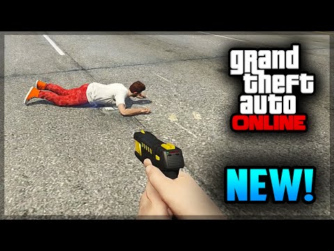 GTA 5 Online Stun Gun How To Get Easy! (GTA 5 PS4 Gameplay)
