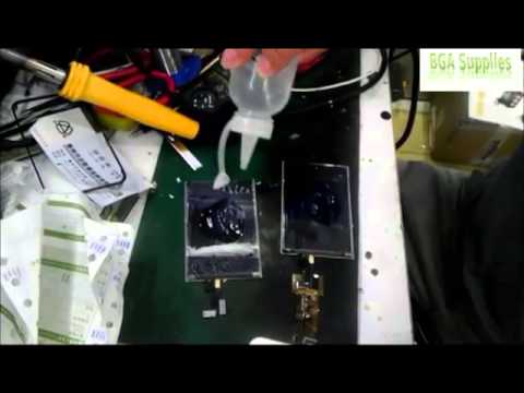 how to remove lcd glue