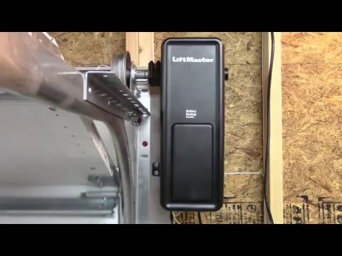Testimonial Liftmaster 8500 Elite Series Jackshaft Garage Door