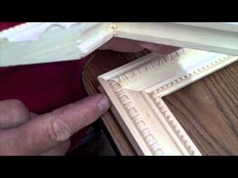 Picture - The picture frames I am building make it possible to exchange the pictures for others. I used picture frame paneling/molding for this project. The design mat...