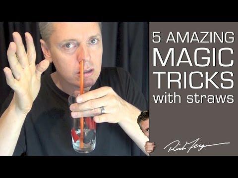 How to do 5 Amazing Magic Tricks with a Straw