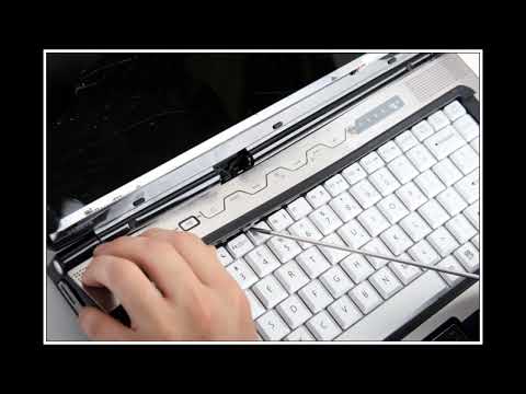 how to disassemble a gateway m-series laptop