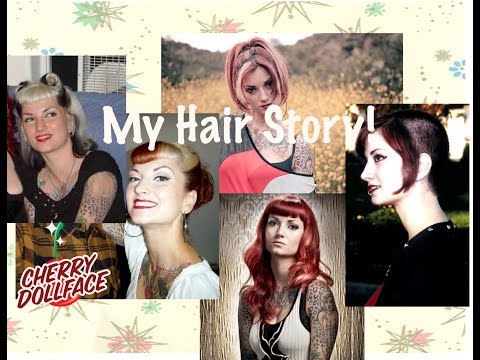 My Vintage Hair Story- Hair Evolution over 20 years by CHERRY DOLLFACE