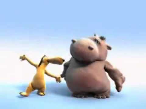 Мультфильм HIPPO SONG Бегемот поет. Песня бегемотика