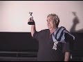 Homenagem oferecida a Luiz Rangel no III Curta Santos