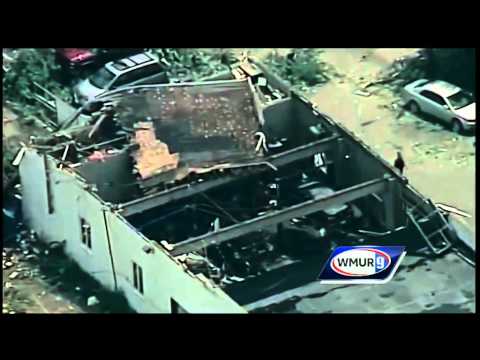 Tornado tears through Mass. community